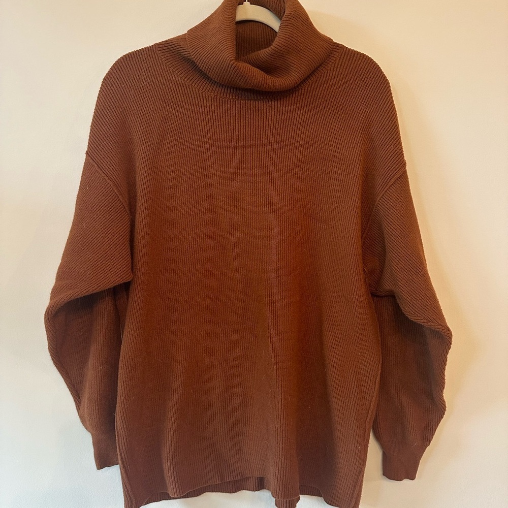 Free People Tunic Turtleneck Sweater - Picture 2 of 5